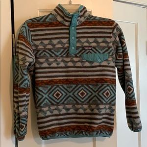 Patagonia Synchilla Snap-T Pullover - size 10 boys